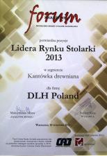 Kantówka firmy DLH Poland Liderem Rynku Stolarki roku 2013