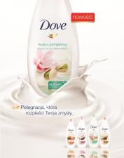 Rozpieszczająca pielęgnacja - Dove Purely Pampering z kremem pistacjowym i magnolią