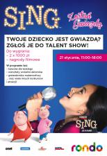 SING! ZOSTAŃ GWIAZDĄ! w Centrum Handlowym RONDO