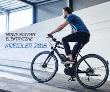 Rowery elektryczne marki Kreidler. Kolekcja 2016 to aż 27 nowych modeli