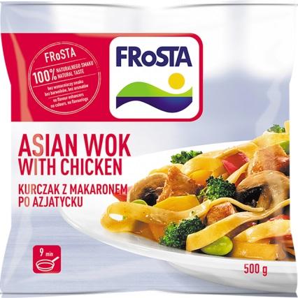 Asian wok - makaron z kurczakiem po azjatycku