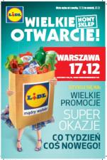 Otwarcie dwudziestego szóstego sklepu sieci Lidl  w Warszawie