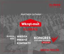 Klimas Wkręt-Met partnerem głównym XII Kongresu Stolarki Polskiej 2022