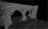 Gdańskie piwnice widziane okiem skanera laserowego - fragment chmury punktów w skali szarości