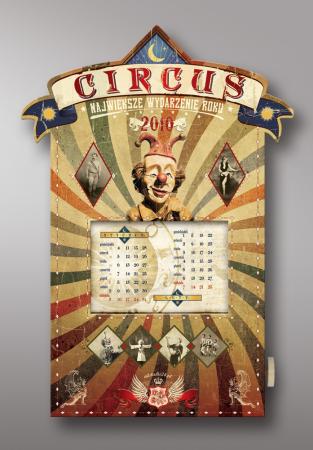 Wyróżnienie Kategoria: kalendarze inne Wystawca: ML STUDIO Tytuł: Circus