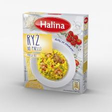 Hiszpania na talerzu z ryżem do paelli marki Halina