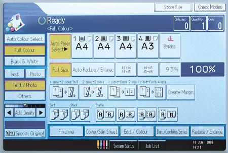 Nashuatec MPC3300 LCD