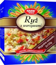 Kolorowo i zdrowo, czyli ryż z warzywami od firmy Krawpak