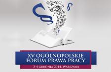 XV Ogólnopolskie Forum Prawa Pracy