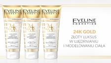 Eveline Cosmetics 24K GOLD złoty luksus w ujędrnieniu i modelowaniu ciała