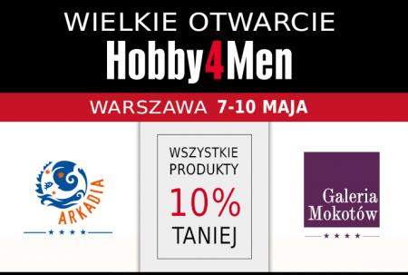 Hobby4Men.com w warszawskich galeriach (mat. pras.)