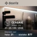 Deante Design Studio na Cersaie 2026. Światowa premiera kolekcji Carta by emo design