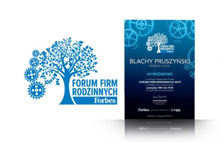 Forum firm Rodzinnych - Blachy Pruszyński