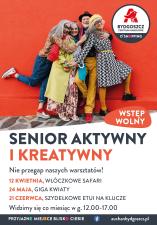 Kreatywne letnie spotkanie dla seniorów w w Centrum Handlowym Auchan Bydgoszcz