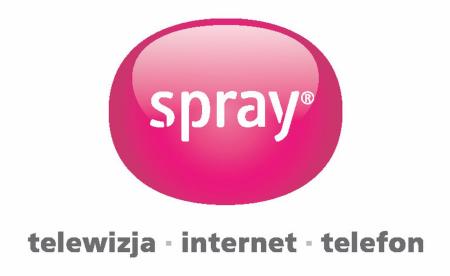 Logotyp dla firmy Spray zaprojektowany przez agencję San Markos