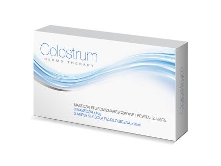 Maseczki przeciwzmarszczkowe Colostrum Dermo Therapy