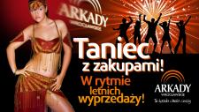 Taniec z zakupami w Arkadach Wrocławskich