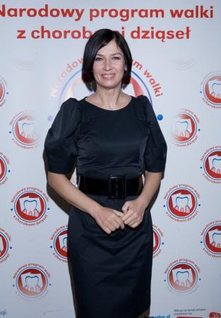Grażyna Wolszczak- ambasador Narodowego Programu Walki z Chorobami Dziąseł