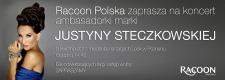 Racoon Polska zaprasza na koncert Justyny Steczkowskiej