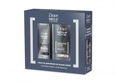Dove Men+Care / Sensitive Clean, Invisible Dry
