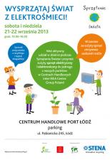 Akcja „Sprzątanie Świata” w Porcie Łódź ze Stena Recycling i Fundacją „Nasza Ziemia”