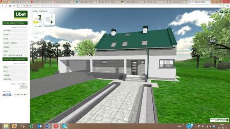 Plugin Libet dla programu SketchUp pozwala na projektowanie otoczenia wokół budynków.