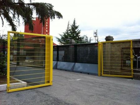 Stadion Fattori ogrodzony przez Betafence