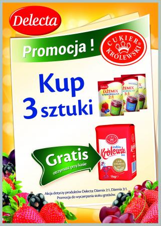 Promocja Cukier Królewski i Delecta