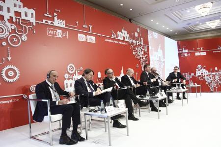 prelegenci sesja inauguracyjna Forum Zmieniamy Polski Przemysł 2015