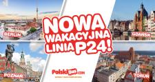 Nowa wakacyjna linia P24 Gdańsk – Toruń – Poznań – Berlin!  Limitowana oferta PolskiBus.com!