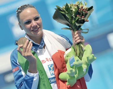 Adelizzi Medaglia - Nikon na Pływackich Mistrzostwach Świata w Rzymie