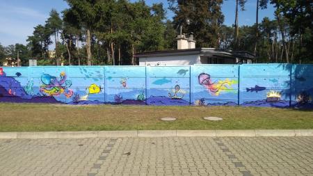 Tikkurila mural "Podwodny świat"