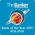 The Banker uhonorował PKO BP prestiżową nagrodą "Bank of the Year in Poland 2007"