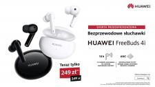 Huawei FreeBuds 4i, nowe, bezprzewodowe słuchawki z aktywną redukcją szumów
