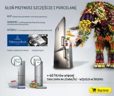 Słoń przynosi szczęście i porcelanę Villeroy & Boch: promocja lodówek Samsung Grand
