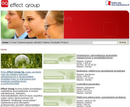 strona effect group