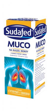 Sudafed Muco o smaku cytryny i miodu