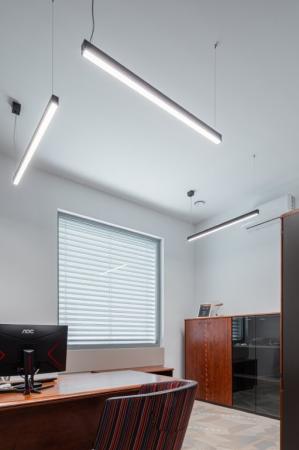 Oświetlenie Lena Lighting w siedzibie firmy Dektra S.A. _materiały prasowe