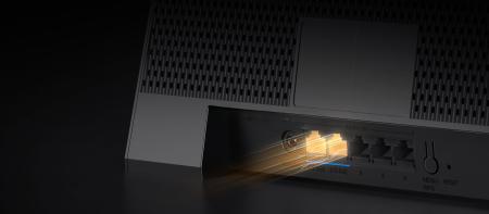 Tenda BE12 Pro porty gigabitowe