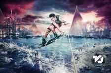 Surf in the City: futurystyczne fantasy autorstwa Paula Ripke i Nika Ainley’a