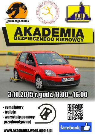 Akademia Bezpiecznego Kierowcy już w najbliższy weekend w Krasiejowie
