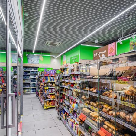 Oświetlenie Lena Lighting w sklepach Żabka_materiały prasowe