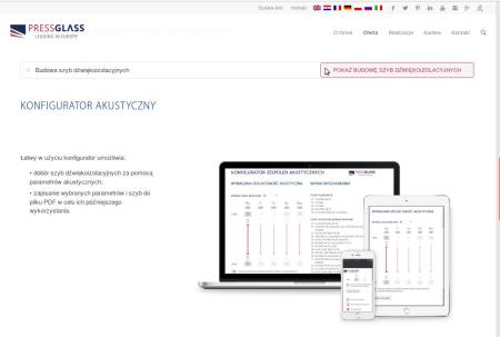 Dostęp do przydatnych narzędzi - nowa strona PRESS GLASS