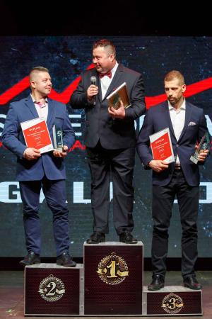 Superdekarze 2017: od lewej - Jerzy Orłowski, Rafał Szczepański i Daniel Czarnecki