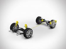Podwozie, zawieszenie, układ kierowniczy i hamulce w Volvo XC90