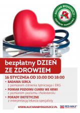 „Teraz serce”- bezpłatne badania kardiologiczne w Bydgoszczy