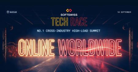 Marka technologiczna SOFTSWISS zaprasza dołączyć do transmisji online Tech Race Summit