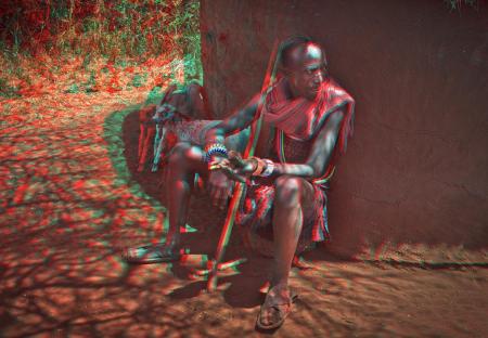 Masajski znachor, Kenia - fot. Wojciech Franus