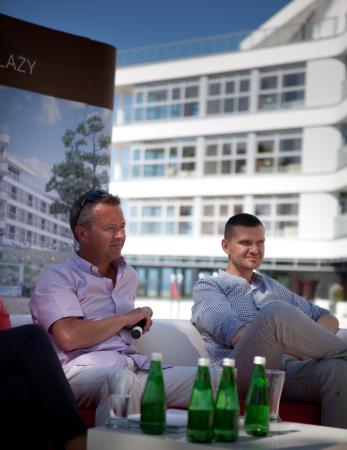 Stein Christian Knutsen i Maciej Zień, owarcie Dune