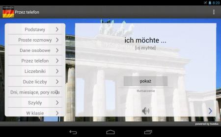 Język niemiecki - aplikacja mobilna na Android